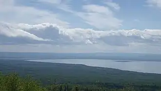 Zuidoosthoek van het meer