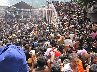 Belangrijke dag in Sabarimala (2010)