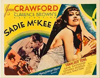 Aanplakbiljet voor Sadie McKee