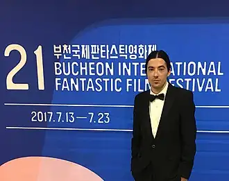 Regisseur Sadrac González-Perellón op BiFan in 2017