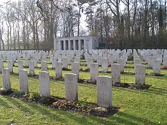 "Sage War Cemetery",  Brits oorlogskerkhof WO II