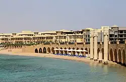 Gezicht vanop de pier