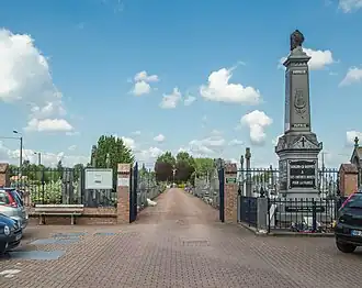 Toegang tot de begraafplaats