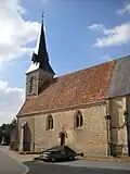 Kerk van Saint-Hilaire-sur-Erre