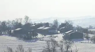 Saint-Germier in de winter