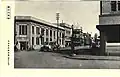 Sakae-machi winkelgebied in Ōtomari, Karafuto tijdens het interbellum