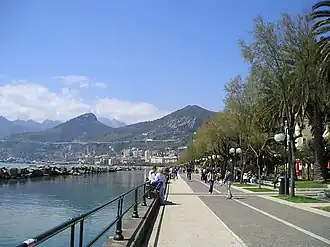 Lungomare Trieste promenade