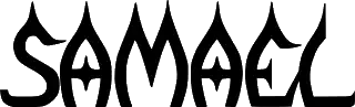 Samael logo ten tijde van Rebellion (1995)