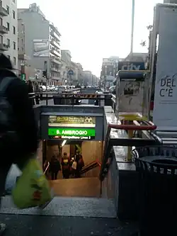 De westelijke toegang