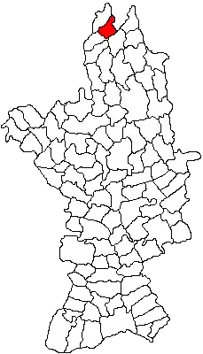 Kaart van Sâmburești