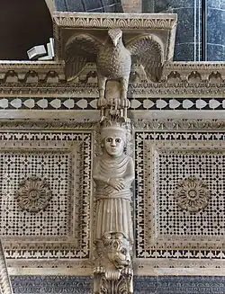 Adelaar op kansel (1207)