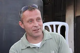 Van Hoorn tijdens een lezing in Jeruzalem (2010)