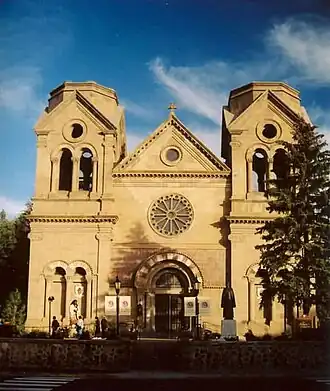 Cathedral Basilica of Saint Francis of Assisi in Santa Fe in 2004
