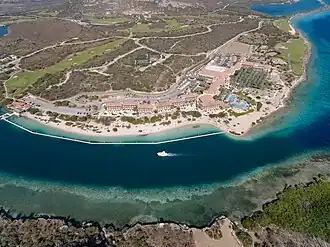 Luchtfoto van Resort Santa Barbara (2018)