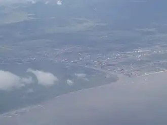 Tijucas van boven gezien