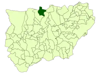 Kaart van Santa Elena