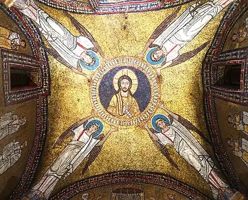 Zenokapel: het gewelf.