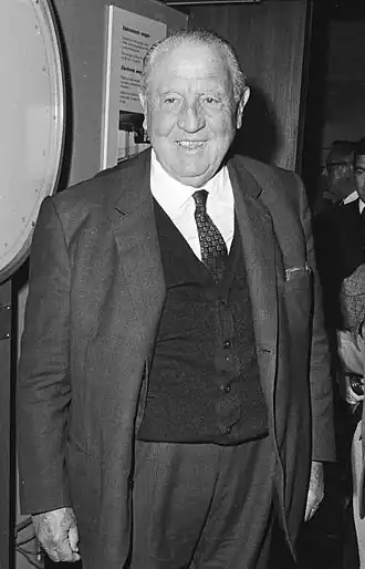 Santiago Bernabéu in 1971