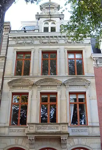 Sarphatistraat 9 in 2012