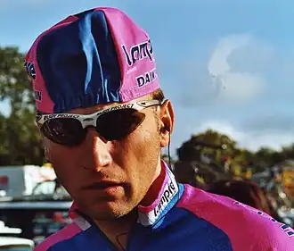 Zbigniew Spruch tijdens Parijs-Tours 2001