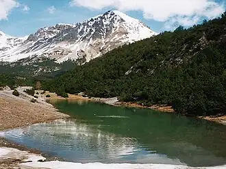 De Passo delle Scale met het gelijknamige meer