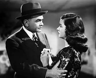 Edward G. Robinson en Joan Bennett in Scarlet Street