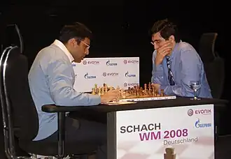 Anand en Kramnik