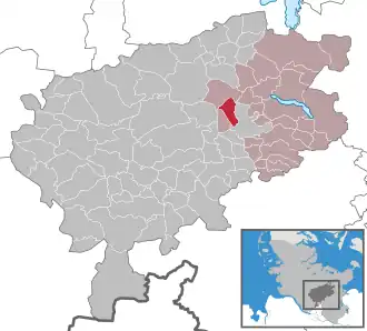 Kaart van Schackendorf