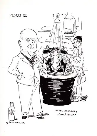 "Floris VI" (tekening door Willem van Schaik)