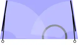 meestal gebruikt bij een   auto