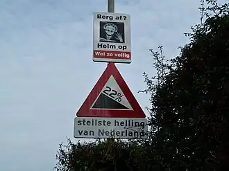 Steilste helling van Nederland