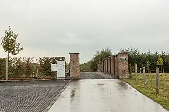 Toegang tot de begraafplaats