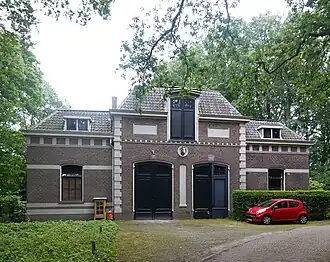 Het koetshuis uit 1871