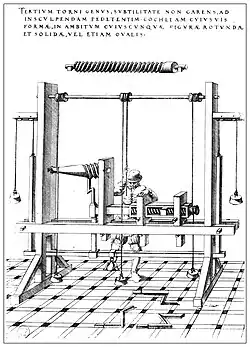 Schroefdraaddraaibank