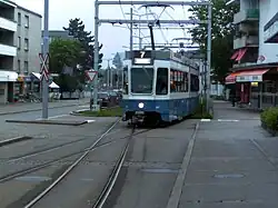 Kruisen der sporen bij de premtrotunnel