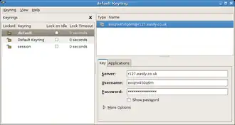 GNOME Keyring 2.12.1 op Gentoo Linux
