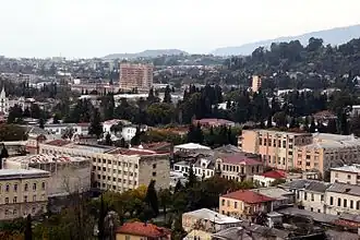 Soechoemi, de hoofdstad van Abchazië.