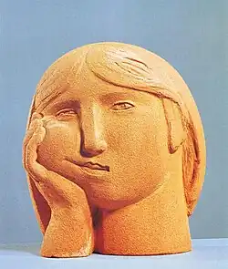 Aufgestützter Kopf (1978) Katharina Szelinski-Singer