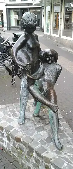 Vrouw met kruik