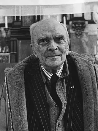 Seán MacBride in Amsterdam, October 1984