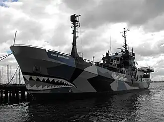 De Bob Barker in de haven van Williamstown (Victoria)