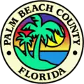 Vlag van Palm Beach County