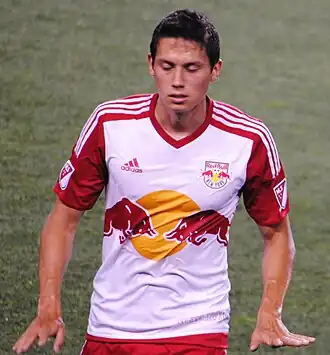 Davis in 2015 als speler van New York Red Bulls
