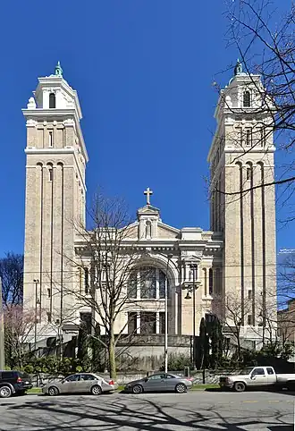 Saint James Cathedral in Seattle in 2019