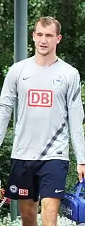 Neumann in 2011 als speler van Hertha BSC