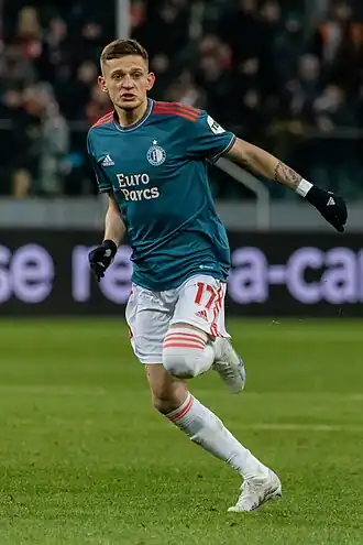 Szymański in 2023 als speler van Feyenoord