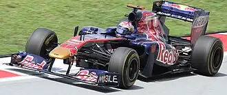 De STR6 tijdens de GP van Maleisië 2011