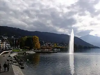 Zugerberg en stad Zug