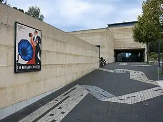 ingang van het museum