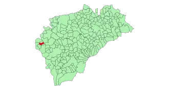 Kaart van San Cristóbal de la Vega